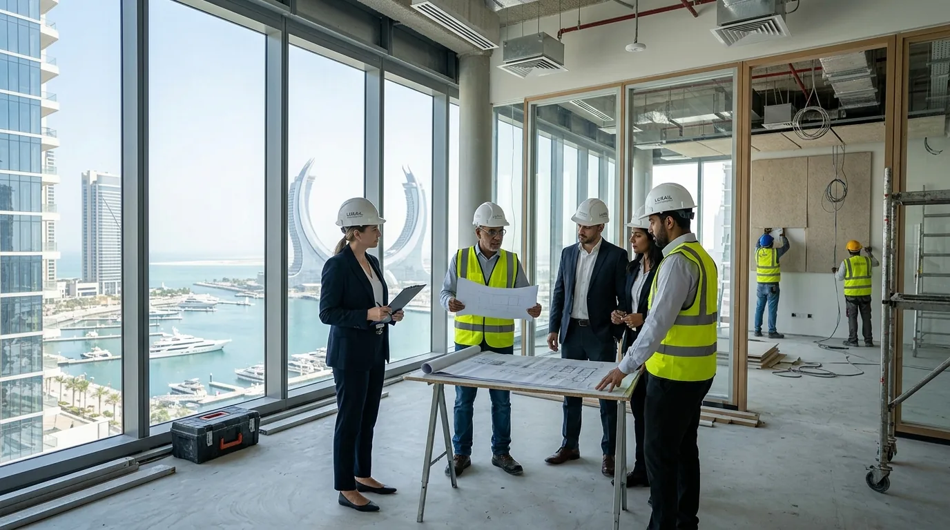 Contractors and Developers furnishing commercial towers in Qatar
