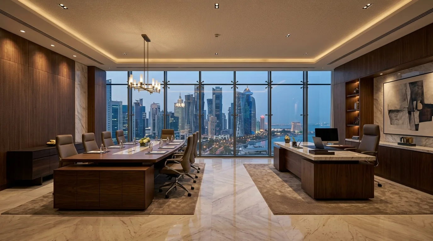 Corporate Furniture Supply Qatar by Royal Plus Furniture