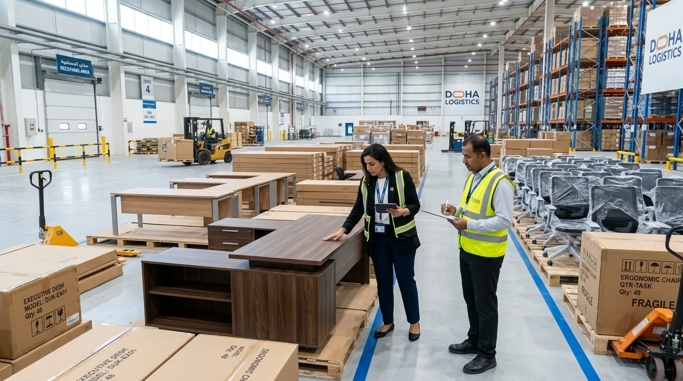 Bulk Corporate Office Furniture Supply Doha Qatar