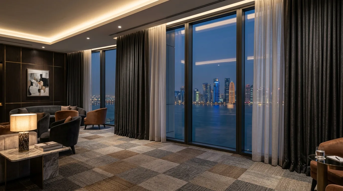 Custom Curtains and Luxury Carpets Doha Qatar